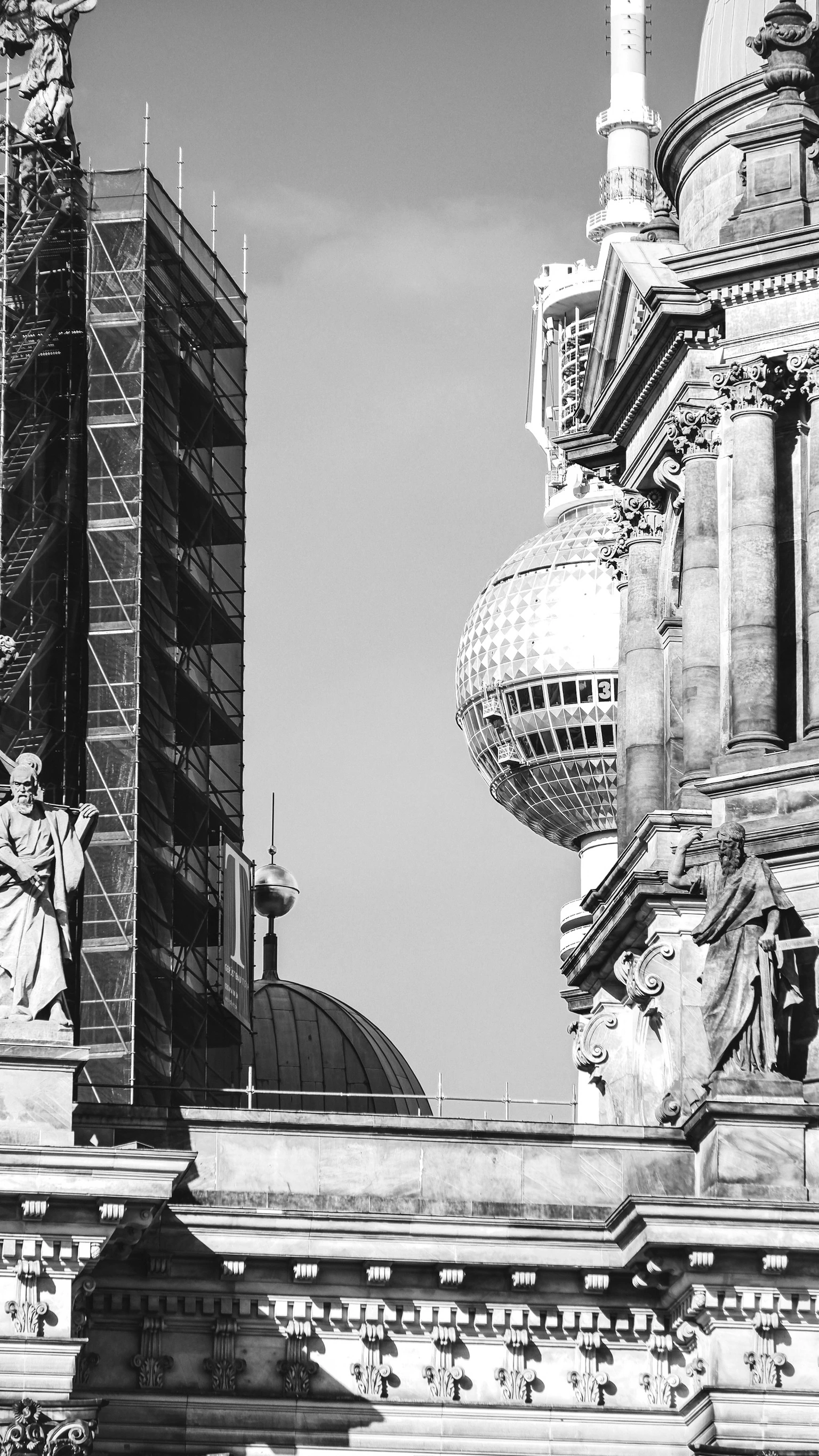 Berliner Dom und Fernsehturm